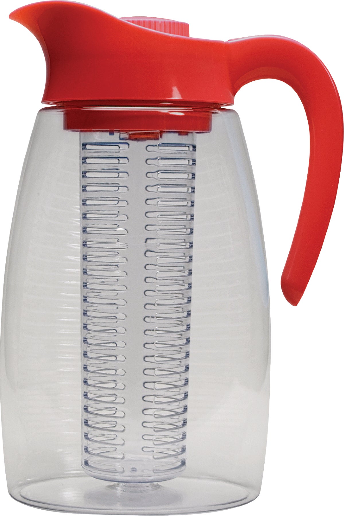 Tupperware Red 2 Quart Infusion Pitcher