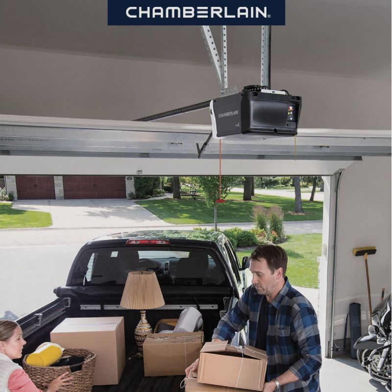 Chamberlain B2202 1/2 HP myQ Smart Belt Drive Garage Door Opener