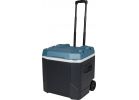 Igloo MaxCold 54 Qt. Wheeled Cooler 54 Qt., Jet Carbon/Ice Blue