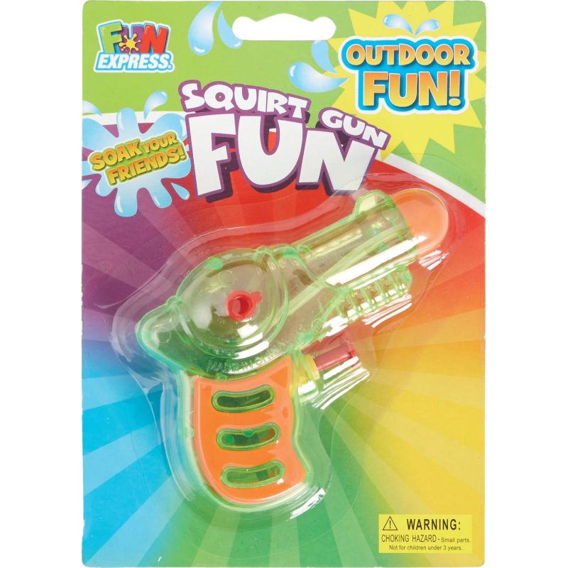 Fun Express Neon Squirt Gun Assorted Neon Colors (Pack of 12)