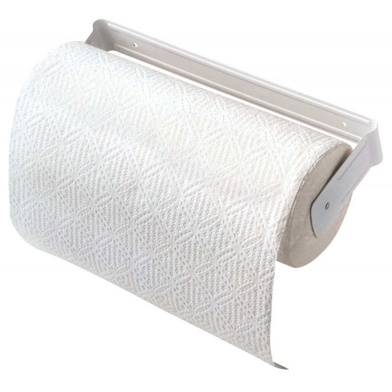 Decko Metal Paper Towel Holder White