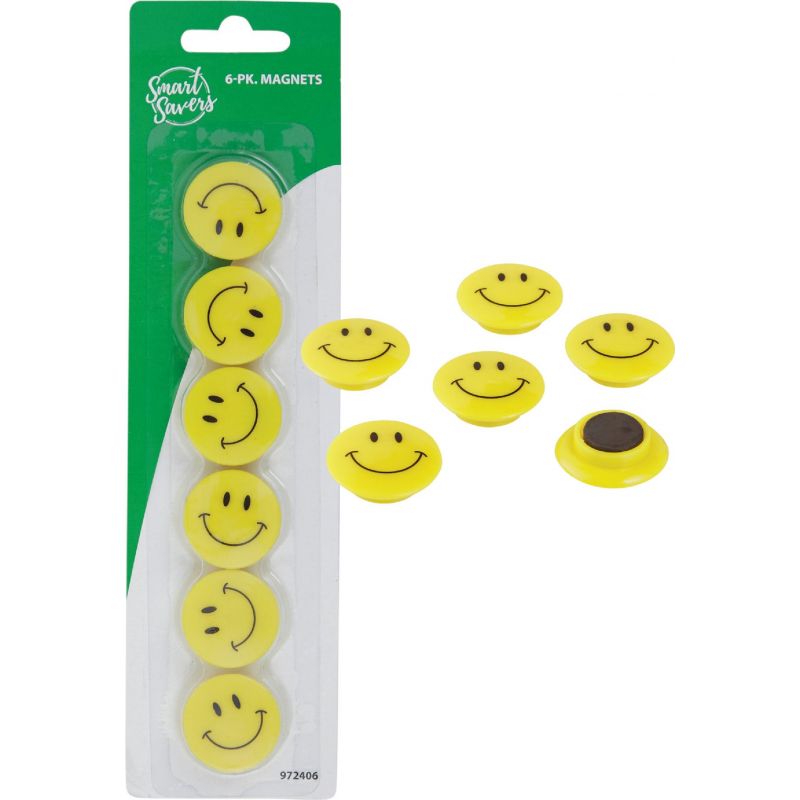 Smart Savers Magnets Yellow (Pack of 12)