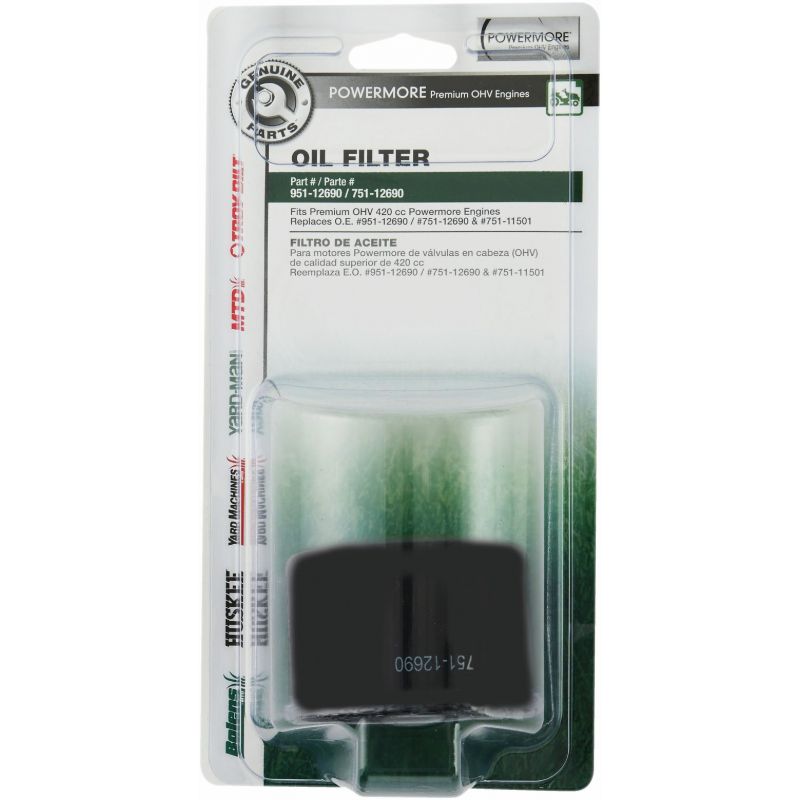 Troy-Bilt Powermore Oil Filter