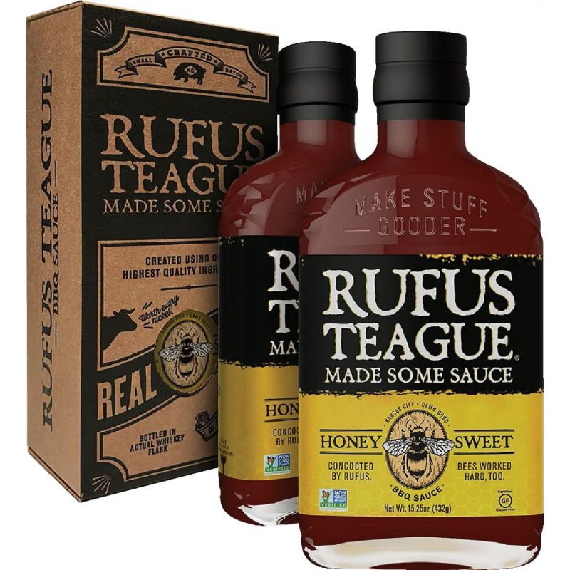 Rufus Teague Honey Sweet Barbeque Sauce/Marinade 15.25 Oz.