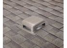 Airhawk 40 In. Galvanized Slant Back Roof Vent Weatherwood (Pack of 9)