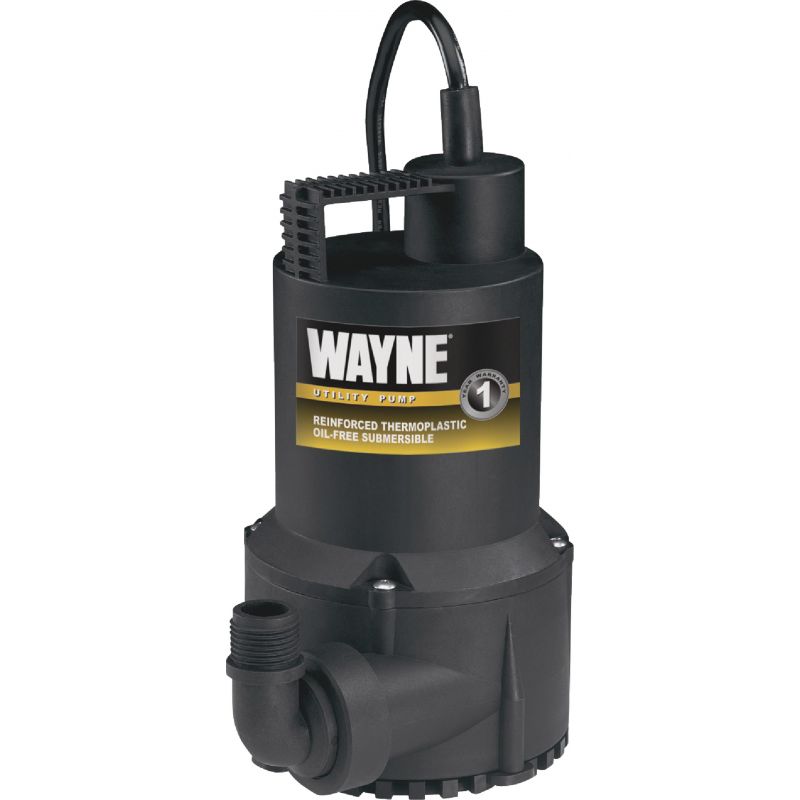 Wayne 1/6 HP Continuous-Duty Submersible Utility Pump