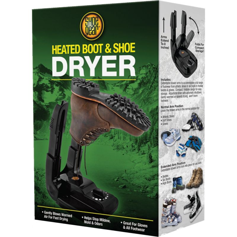 Shoe Gear High Country Shoe, Glove, &amp; Boot Dryer Black