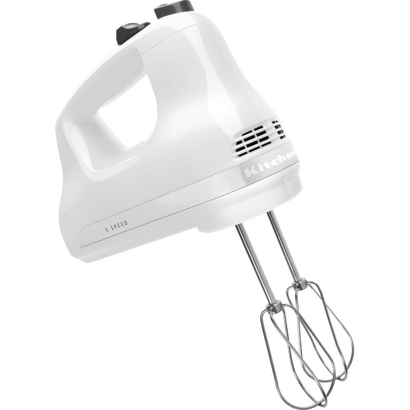 KitchenAid Ultra Power 5-Speed Hand Mixer White