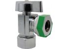 Lasco Copper Comp Inlet X Iron Pipe Outlet Quarter Turn Angle Valve 5/8 In. Copper C Inlet X 1/2 IP Outlet