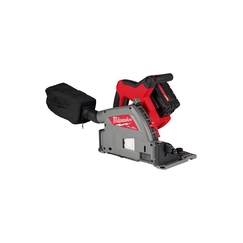 Milwaukee M18 FUEL 2831-21 Plunge Track Saw Kit, Battery Included, 18 V, 6 Ah, 6-1/2 in Dia Saw Blade, 48 deg Bevel