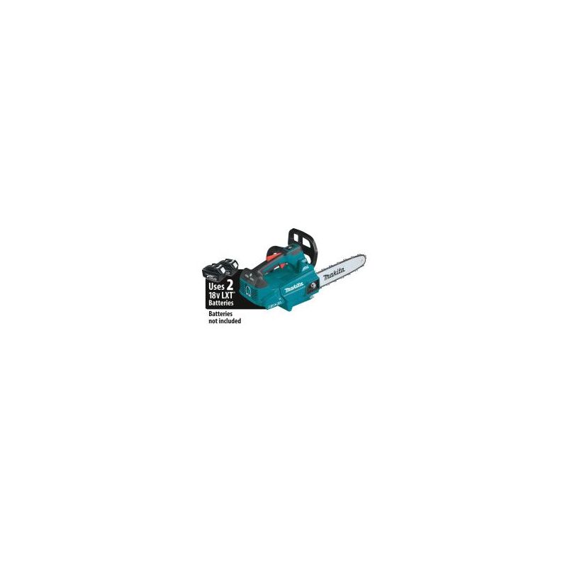 Makita XCU08Z Brushless Chainsaw, Tool Only, 18 V, Lithium-Ion, 14 in L Bar, 3/8 in Pitch, 90PX, 90PX Chain