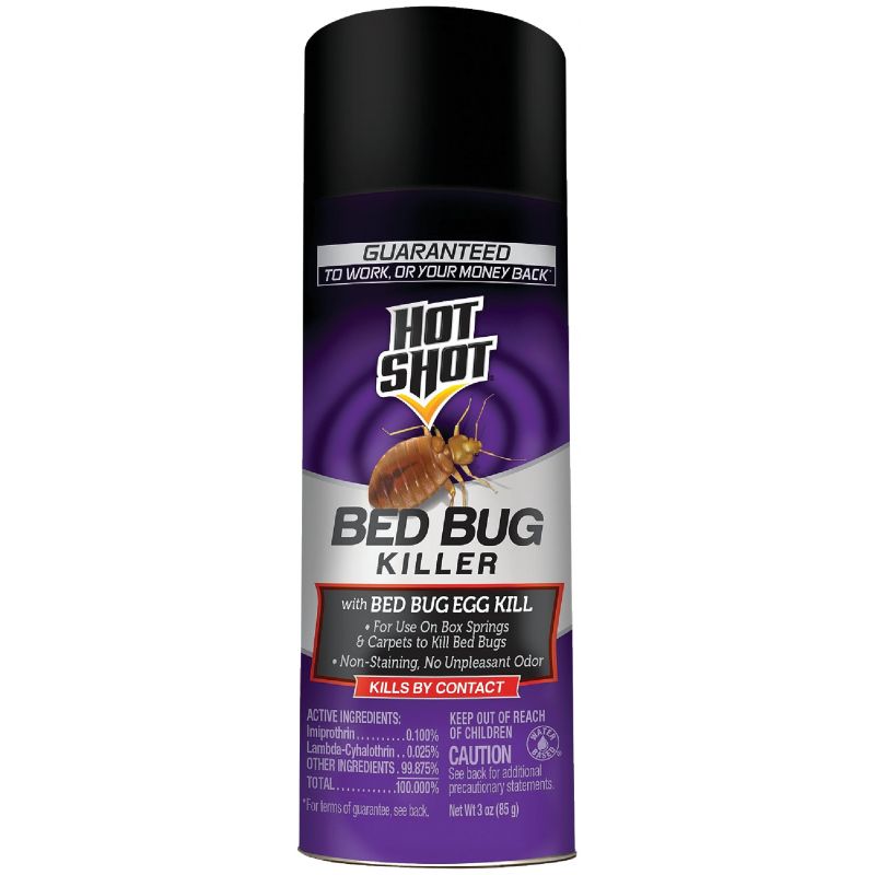 Hot Shot Bedbug Killer 3 Oz., Aerosol Spray