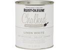 Rust-Oleum Chalked Ultra Matte Chalk Paint Linen White, 30 Oz.