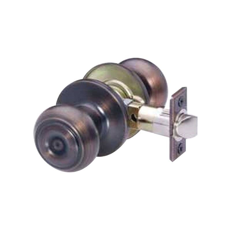 Taymor Professional Series 34-FV3624 Privacy Door Knob, 2-3/16 in Dia Knob, Metal, Aged Bronze