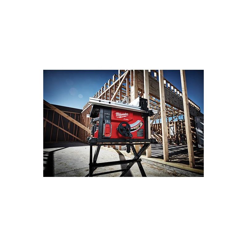 Milwaukee 2736-21HD Table Saw, 18 V, 15 A, 8-1/4 in Dia Blade, 5/8 in Arbor, 24-1/2 in Rip Capacity Right