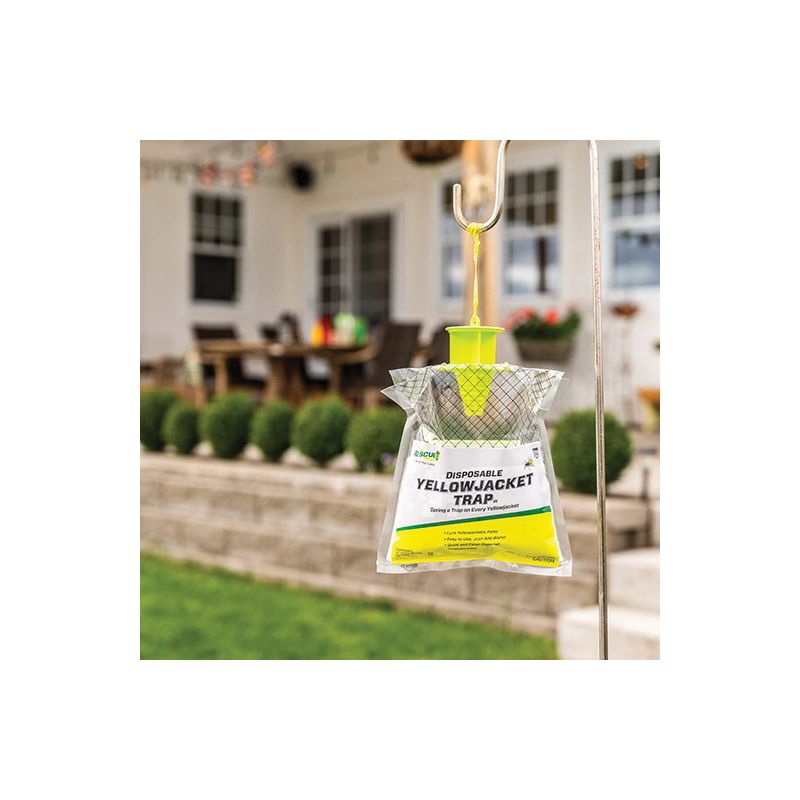 Rescue YJTD-DB12-W-C Disposable Yellow Jacket Trap, Solid, Green Tea, Sweet White (Pack of 12)