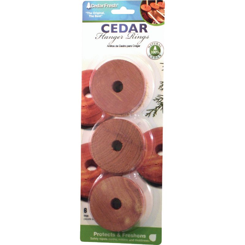 Cedar Fresh Cedar Hanger Rings .375 In. H. X 2 In. Dia.