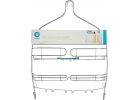 iDesign Neo Silver Shower Caddy Silver