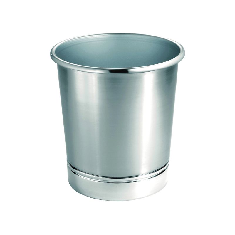 iDESIGN York 76550 Waste Can, Steel, 10-1/4 in H