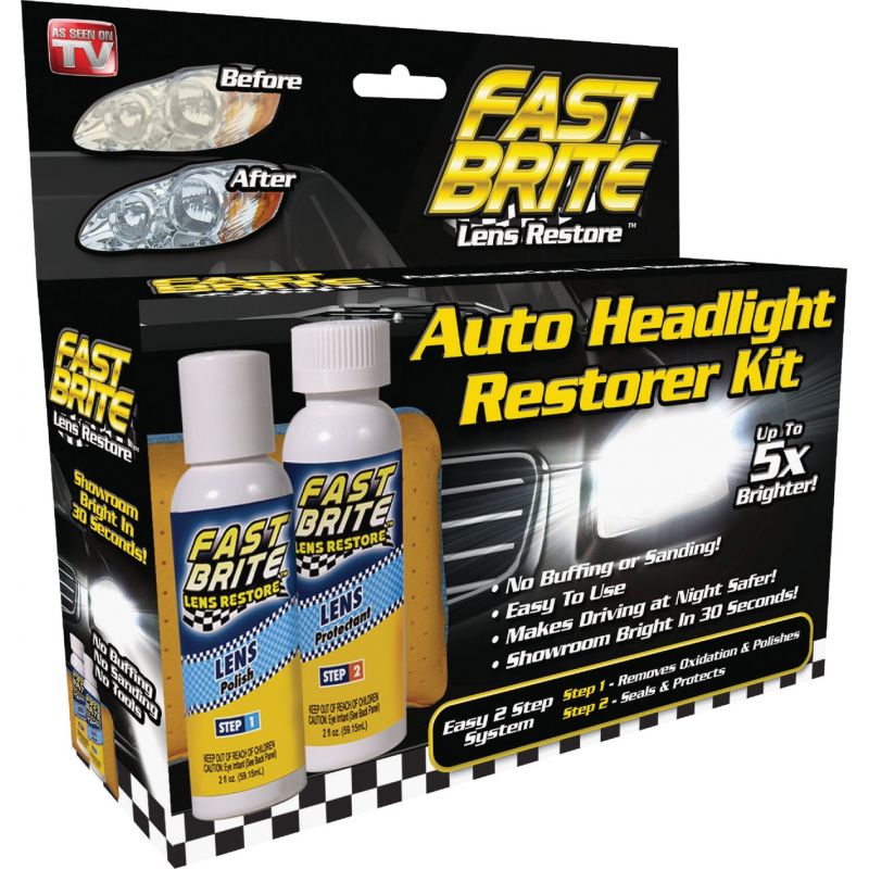 Fast Brite Headlight Restorer