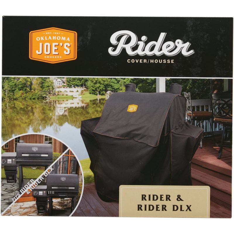Oklahoma Joe&#039;s Rider &amp; Rider DLX Pellet Grill Cover Black