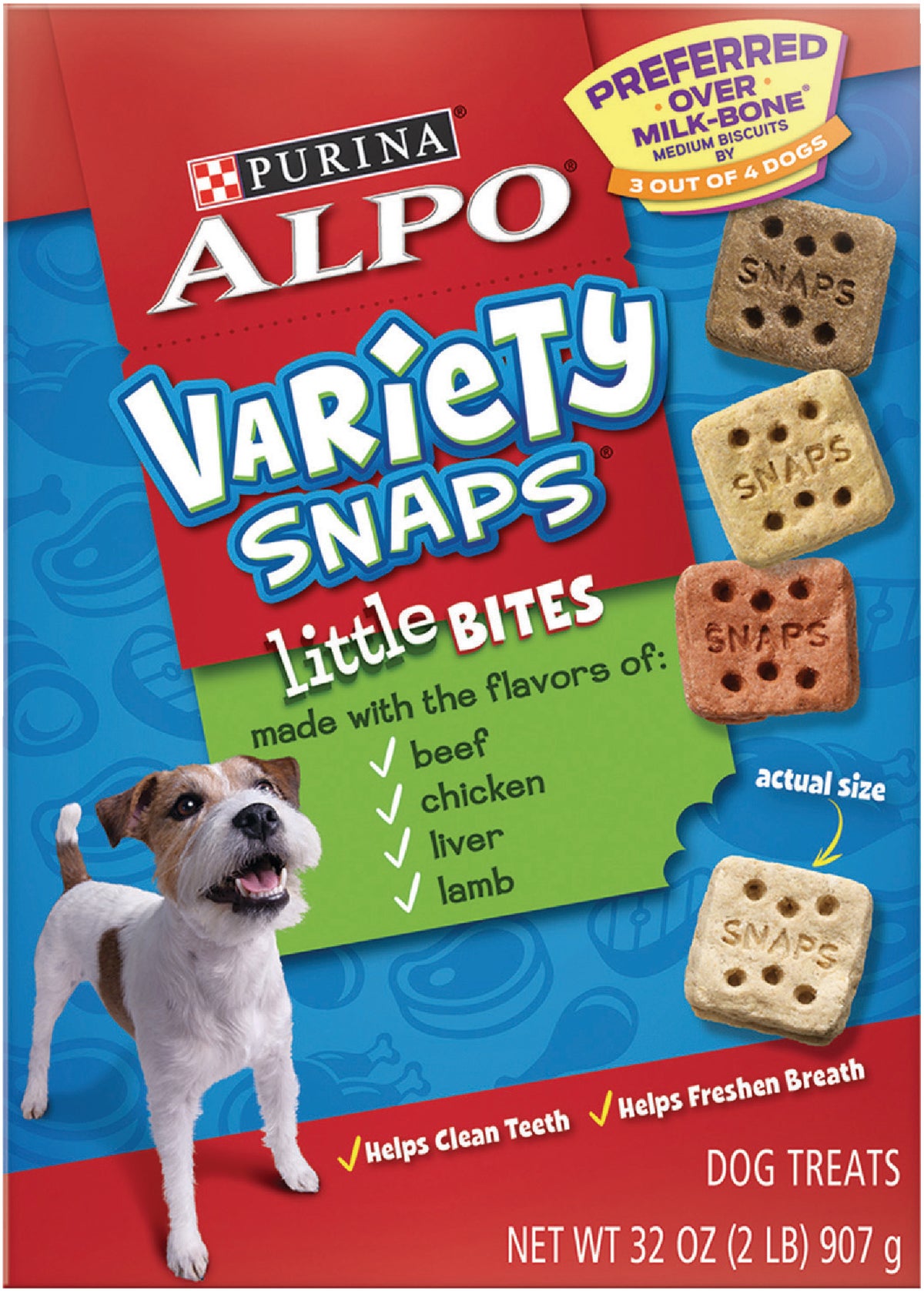 Buy Alpo Variety Snaps Dog Treat 32 Oz.