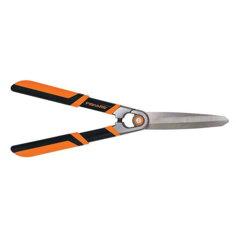 Fiskars 391761-1001 Hedge Shear with Replaceable Blade, 9 in L Blade, Steel Blade, Steel Handle, Soft-Grip Handle 9 In