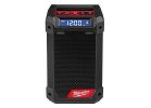 Milwaukee M12 2951-20 Radio and Charger, Tool Only, 12 VDC, Bluetooth 4.2