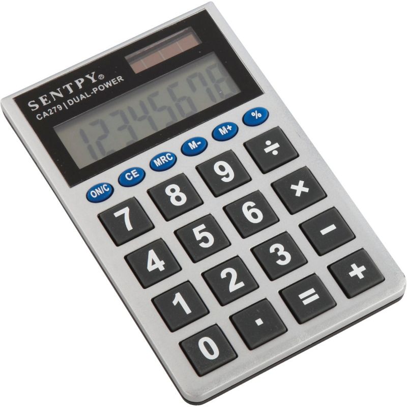 Sentry Jumbo Key Pocket Calculator