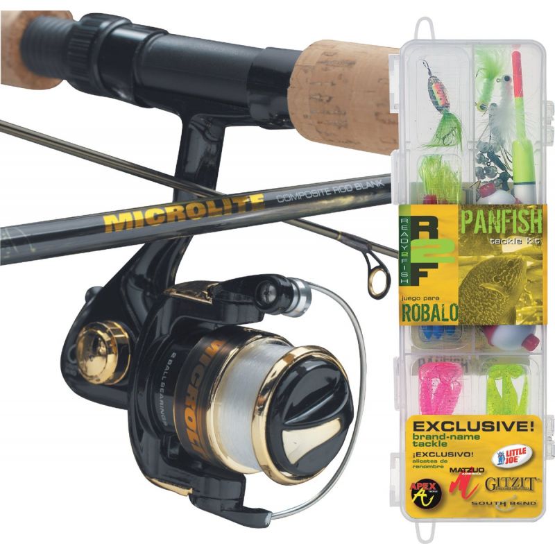 Buy Ready 2 Fish Just Add Bait Panfish Fishing Rod & Spinning Reel