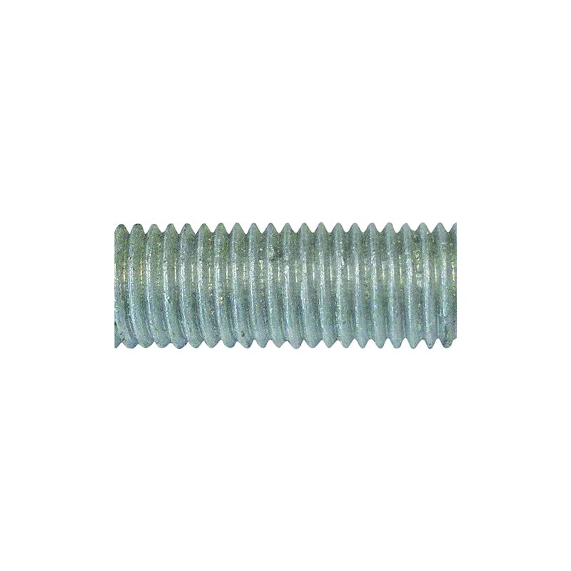 PFC 770055-BR Threaded Rod, 1/2-13 in Thread, 10 ft L, A Grade, Carbon Steel, Galvanized, NC Thread