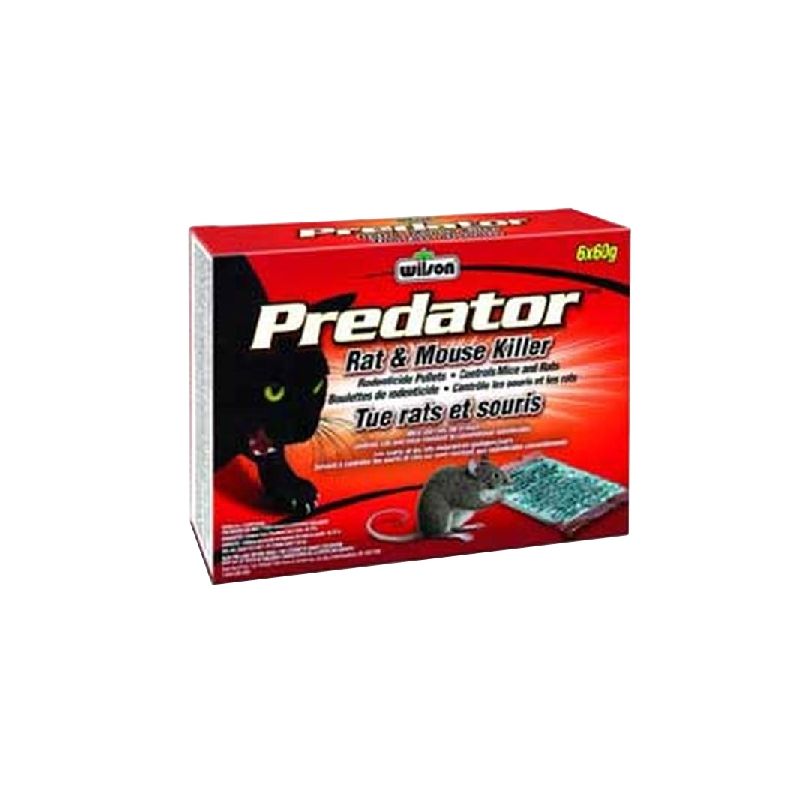 Buy Wilson Predator 7740110 Mouse and Rat Killer, Pellet, 360 g Pack