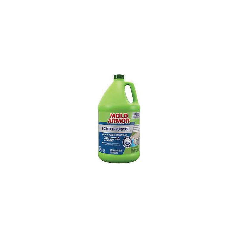 Mold Armor FG583M Multi-Purpose Pressure Wash Concentrate, Liquid, 1 gal Clear To Light Yellow