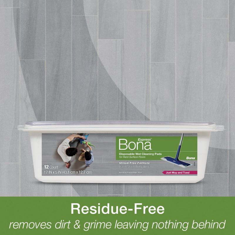 Bona Express Disposable Wet Cleaning Pad Refill