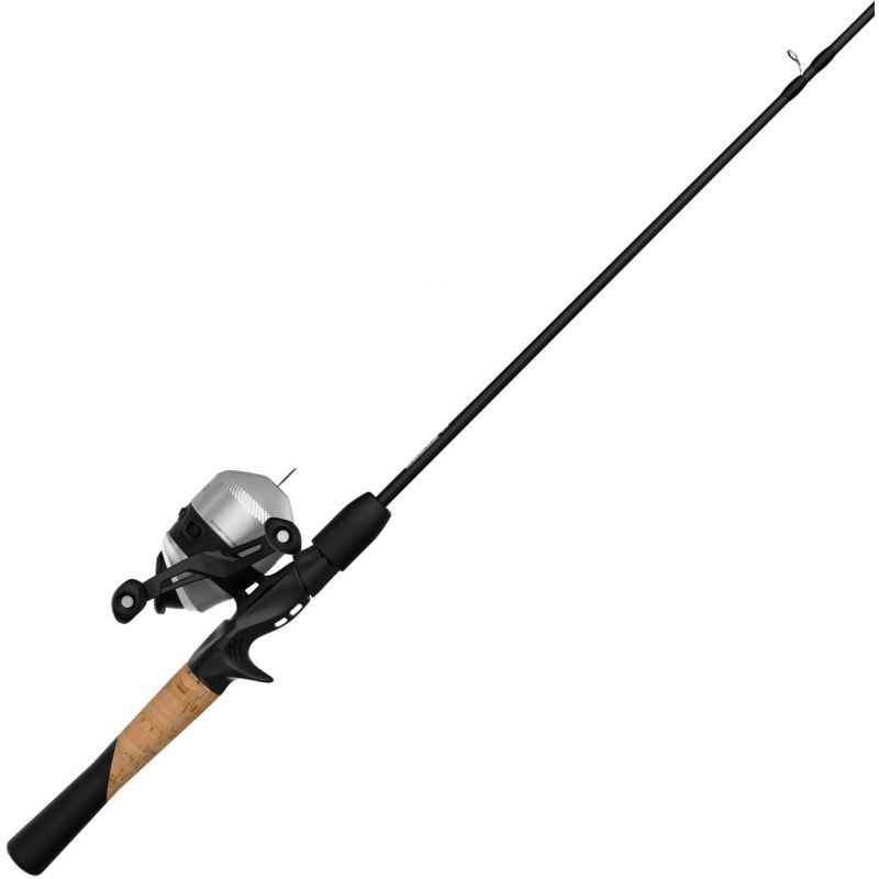 Zebco 33 Fishing Rod &amp; Spincast Reel With Tackle Wallet