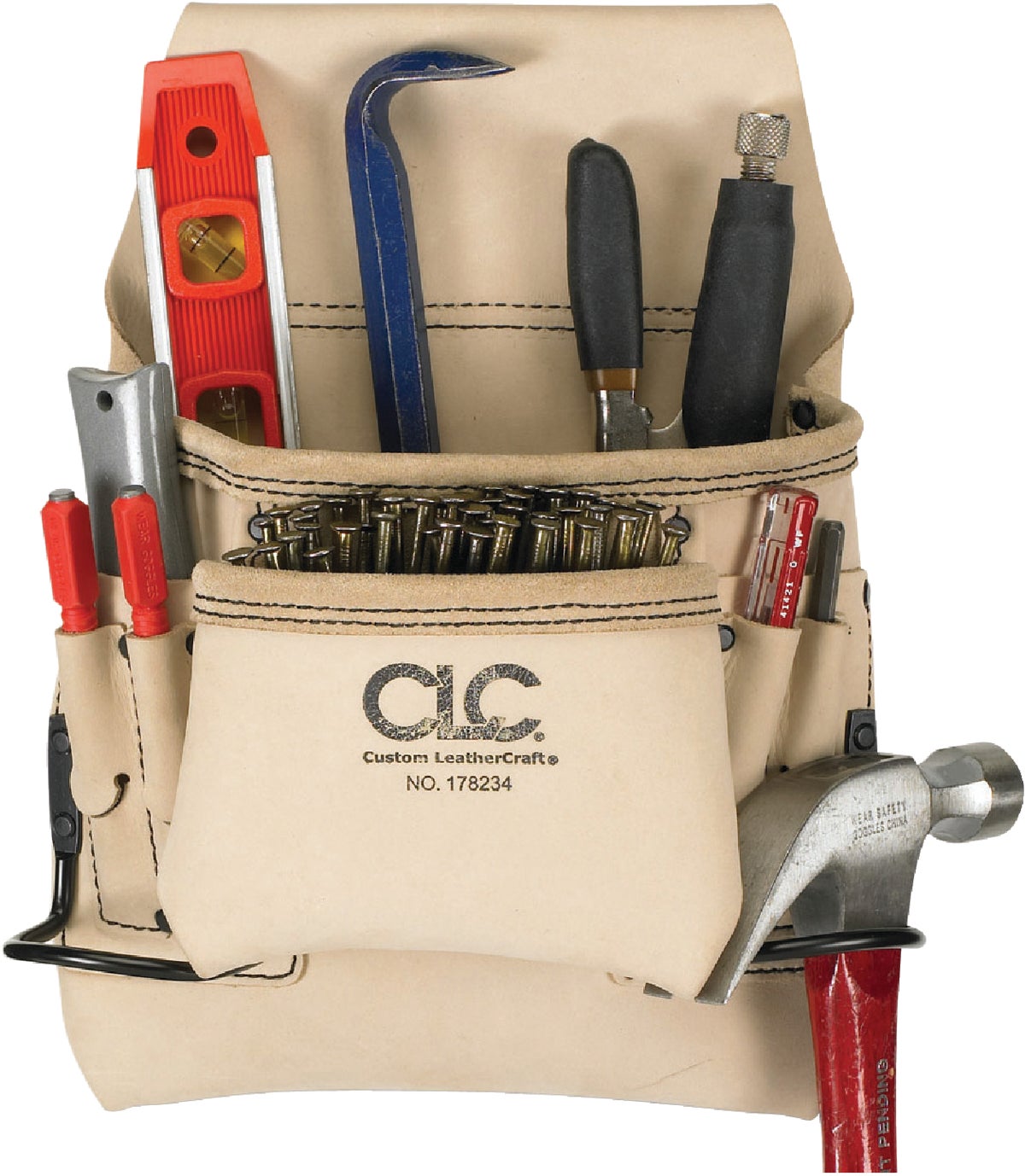 Buy CLC 8-Pocket Carpenter's Nail & Tool Bag Off White