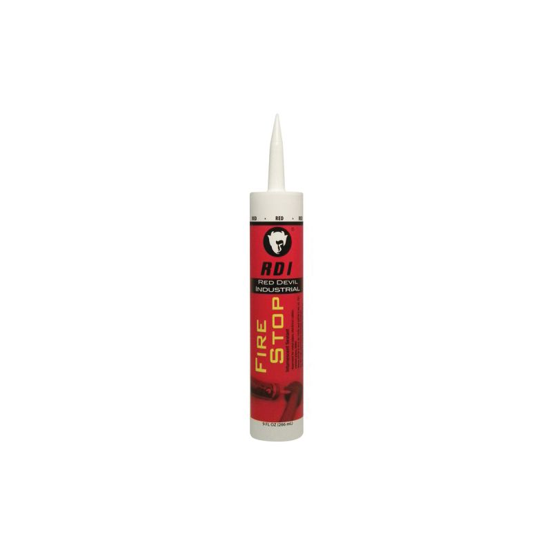 Red Devil LC150RD Sealant, Pale Red, 35 to 100 deg F, 9 fl-oz Cartridge Pale Red