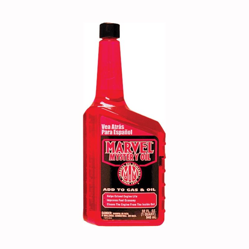 Marvel Mystery Oil MM13 Lubricant Oil, 1 qt Bottle Red