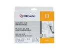 Climaloc CI12781 Insulating Shrink Film, 24 in W, 0.6 mil Thick, 64 in L, Clear Clear