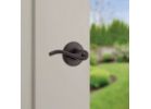 Kwikset 94050-674 Entry Door Lockset, Lever Handle, Venetian Bronze, Zinc, KW1, SC1 Keyway, Residential, 3 Grade