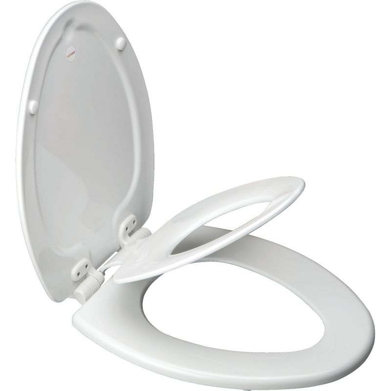 Mayfair NextStep Toilet Seat White, Elongated