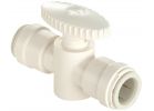 Watts Quick Connect Straight Stop Push Valve 1/2 In. CTS X 1/2 In. QC