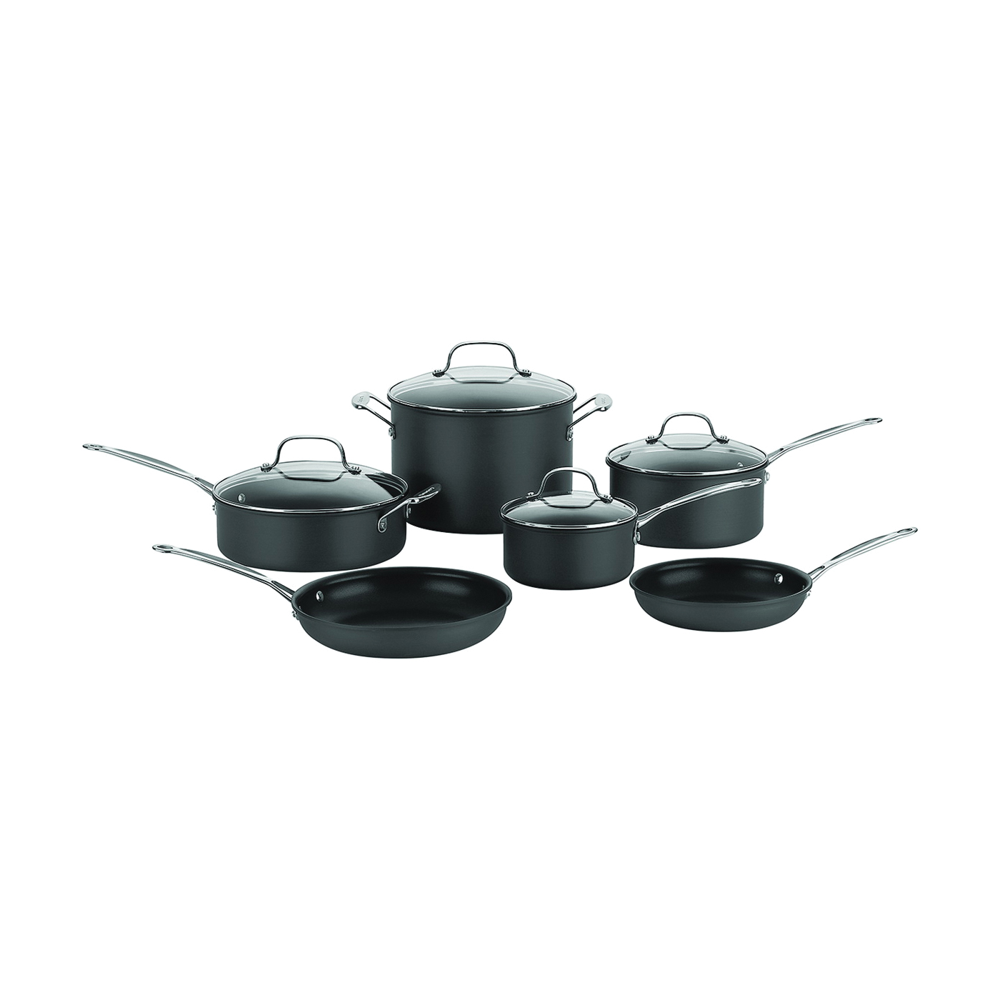 Ecolution Bliss Non-Stick 8-Piece Cookware Set Candy Apple