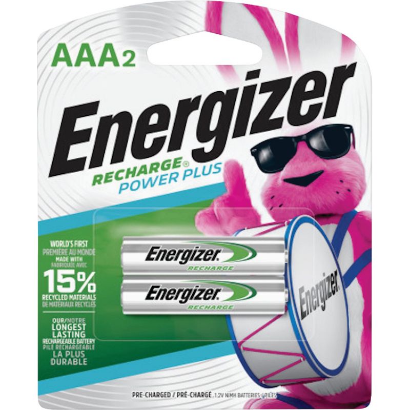 Energizer Recharge AAA Rechargeable Battery 900 MAh