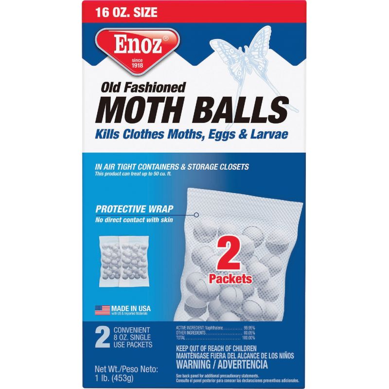 Enoz Old Fashioned Moth Balls 16 Oz.