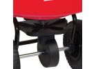 CHAPIN 8001A Residential Lawn Turf Spreader with Rubber Tire, 70 lb Capacity, Powder-Coated Steel Frame, Poly Hopper 70 Lb