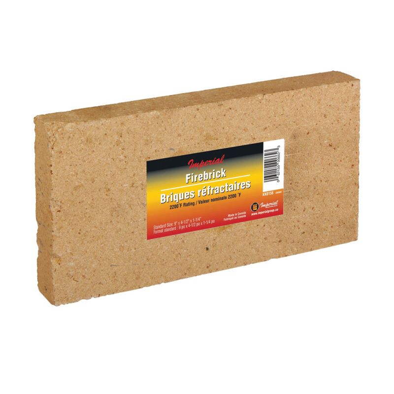 Imperial KK0156 Fire Brick, Buff/Red Buff/Red (Pack of 6)