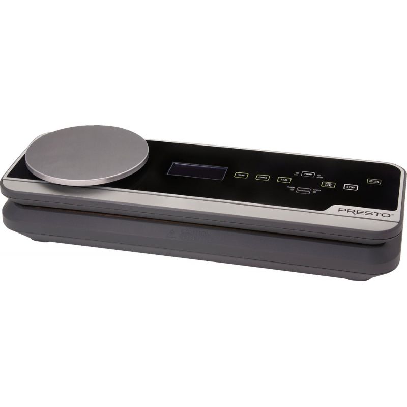 Presto Vacuum Sealer with Scale Black/Silver