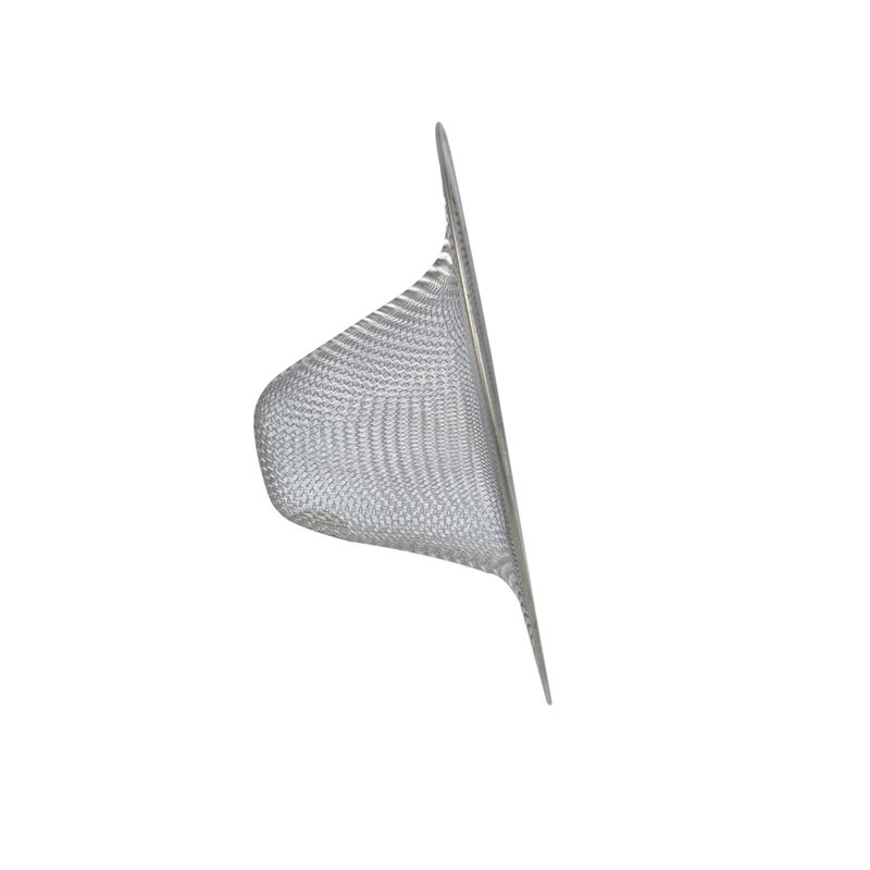 Danco 88822 Mesh Strainer, 4-1/2 in Dia, Stainless Steel, 4-1/2 in Mesh, For: 4-1/2 in Drain Opening Kitchen Sink