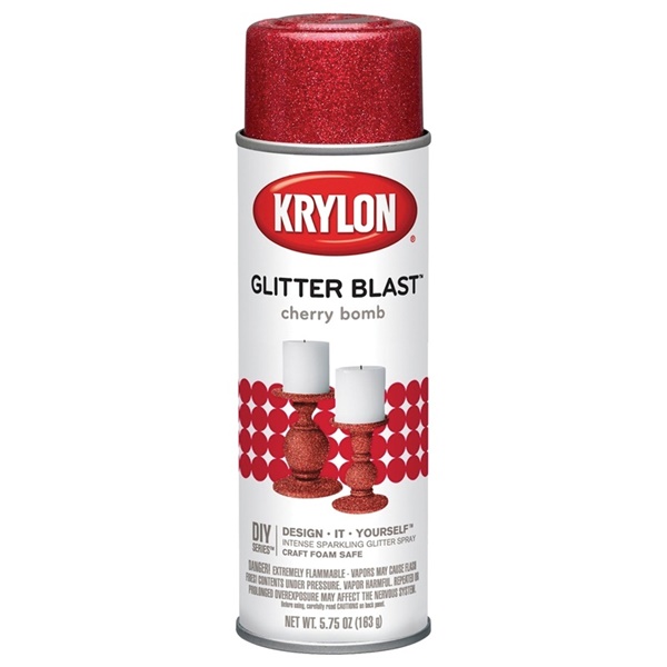 Buy Krylon K03800000 Craft Spray Paint, Glitter, Clear, 6 oz, Can